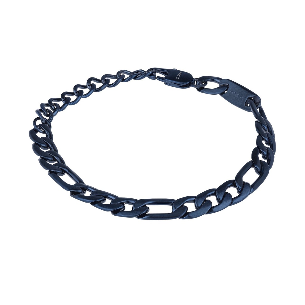 [TJ2881] Bracciale uomo acciaio blu Breil Range