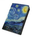 portafoglio moero pro zip limited edition notte stellata van gogh vera pelle saffiano.webp