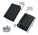 portafoglio moero pro plus zip rfid vera pelle saffiano black nera 4.webp