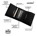 portafoglio moero pro plus zip rfid vera pelle saffiano black nera 3.webp