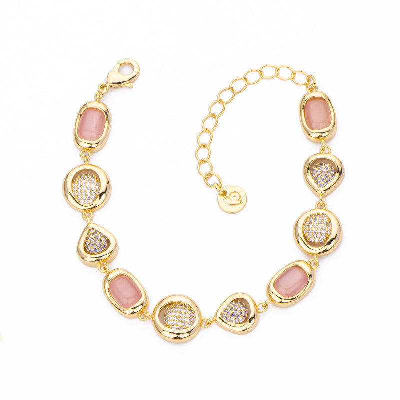 [BL41754-XD25] Bracciale donna Barbieri Creazioni Coquette rosa