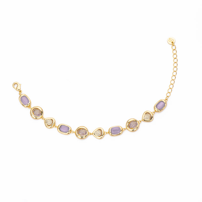 [BL41754-XD28] Bracciale donna Barbieri Creazioni Coquette violetto
