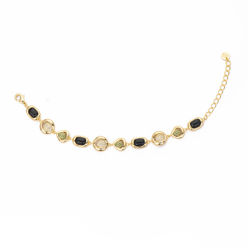 [BL41754-XD36] Bracciale donna Barbieri Creazioni Coquette nero
