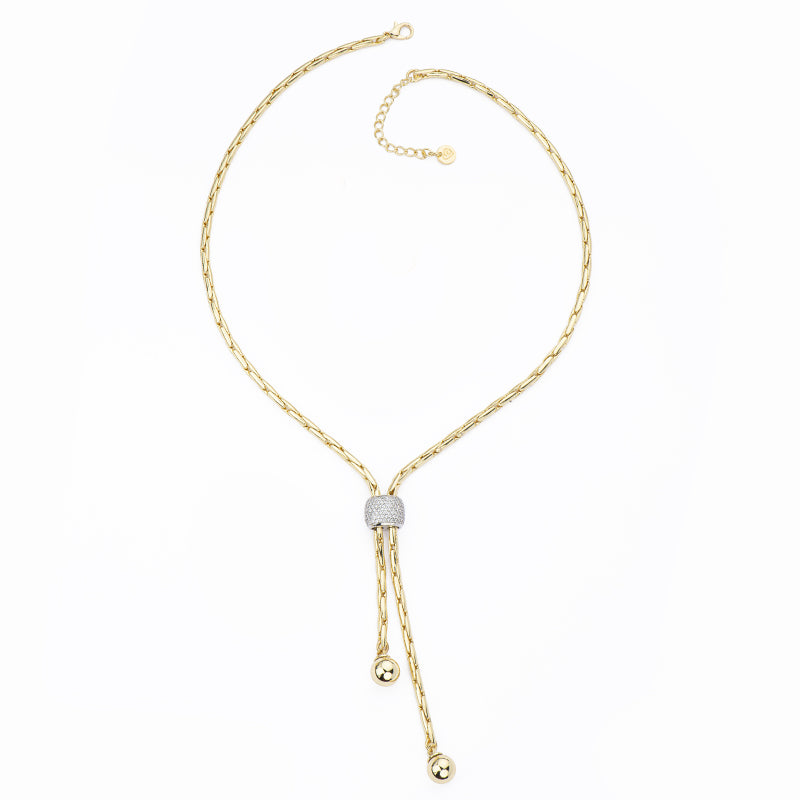 [CO41456-XD50] Collana donna Barbieri Creazioni Up & Down a Y oro