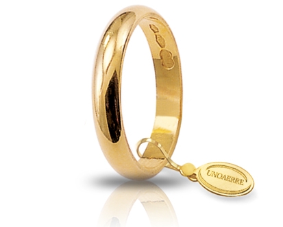 [030AFN001000001075001] Fede nuziale Unoaerre Classica 3 gr oro giallo