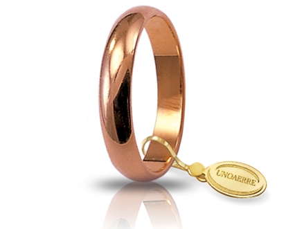 [050AFN001000001075018] Fede nuziale Unoaerre Classica 5 gr oro rosa