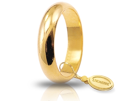 [070AFN001000001075001] Fede nuziale Unoaerre Classica 7 gr oro giallo