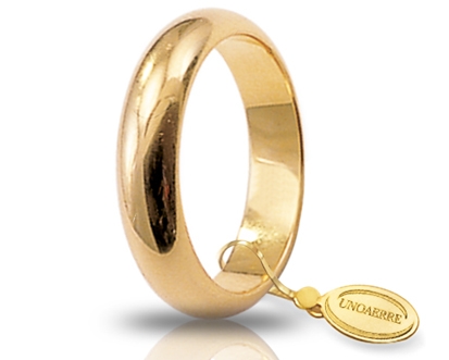 [080AFN001000001075001] Fede nuziale Unoaerre Classica 8 gr oro giallo