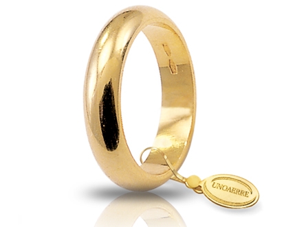 [100AFN001000001075001] Fede nuziale Unoaerre Classica 10 gr oro giallo