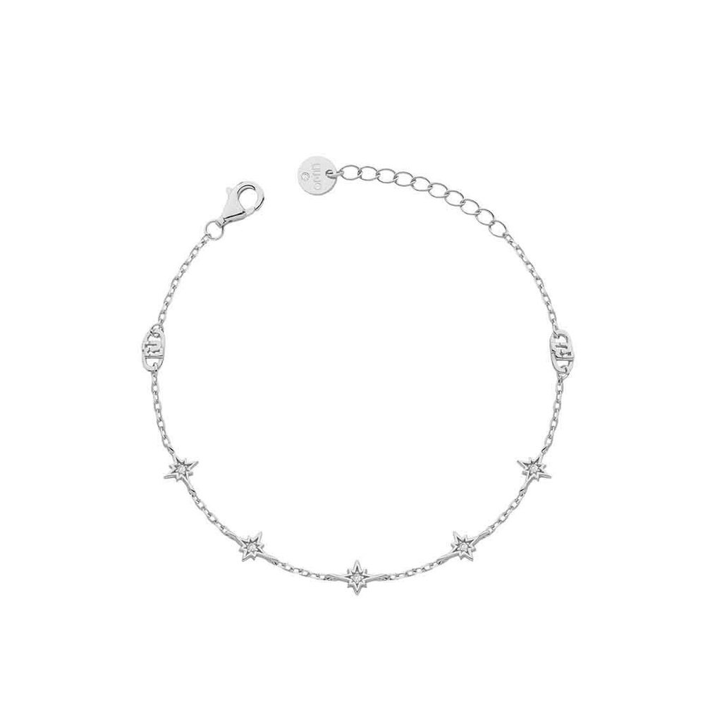 [ALJ356] Bracciale Liu Jo Luxury in argento 925 con stelle e zirconi ALJ356