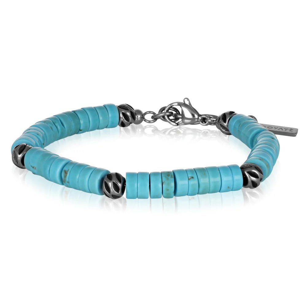 [BACM0915ST] Bracciale uomo acciaio Horran Goyate