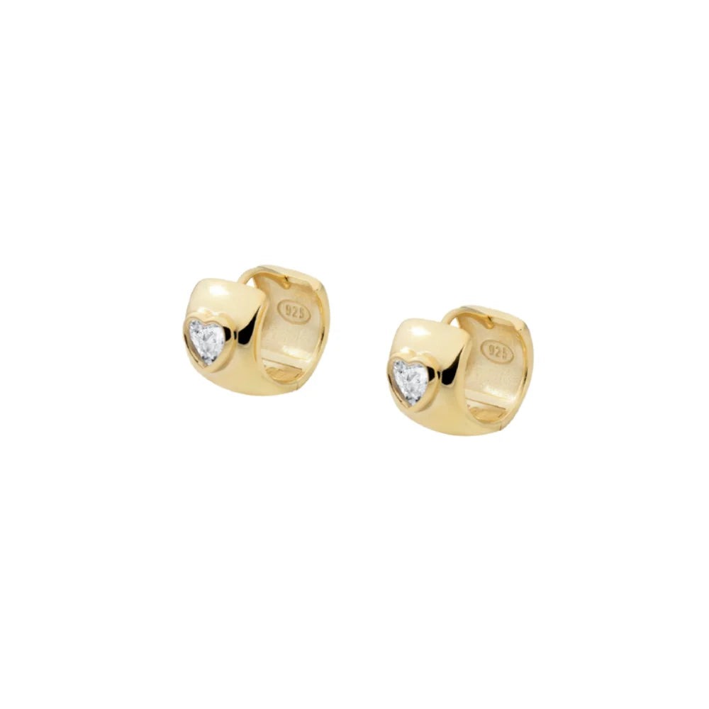 [ALJ277] Orecchini Liu Jo Luxury a cerchio in argento dorato con punto luce ALJ277