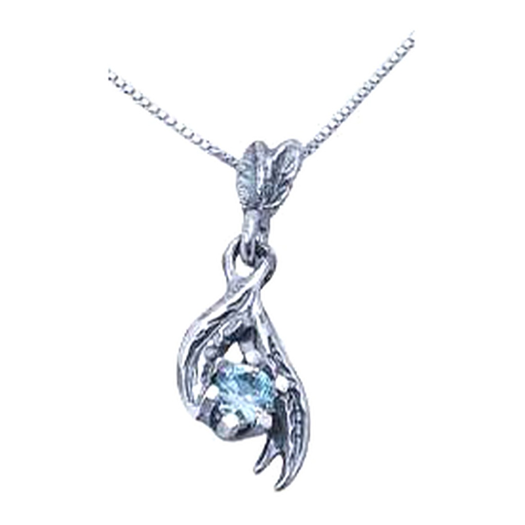 [EVO 503 ARG] Bruzia Gioielli – Punto Luce Pendant, sky-blue topaz zircon EVO 503