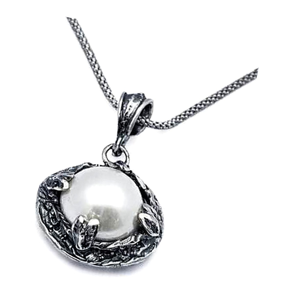 [EVO 479 ARG] Bruzia Gioielli – Pendant with white natural pearl 14.00/15.00 EVO 479