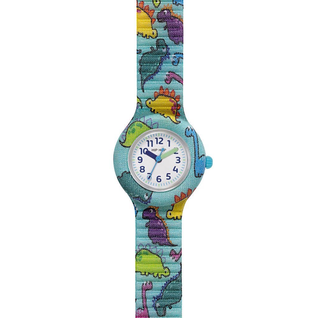 [HWU1263] Orologio Hip Hop bambini KIDS FUN Happy Dino HWU1263
