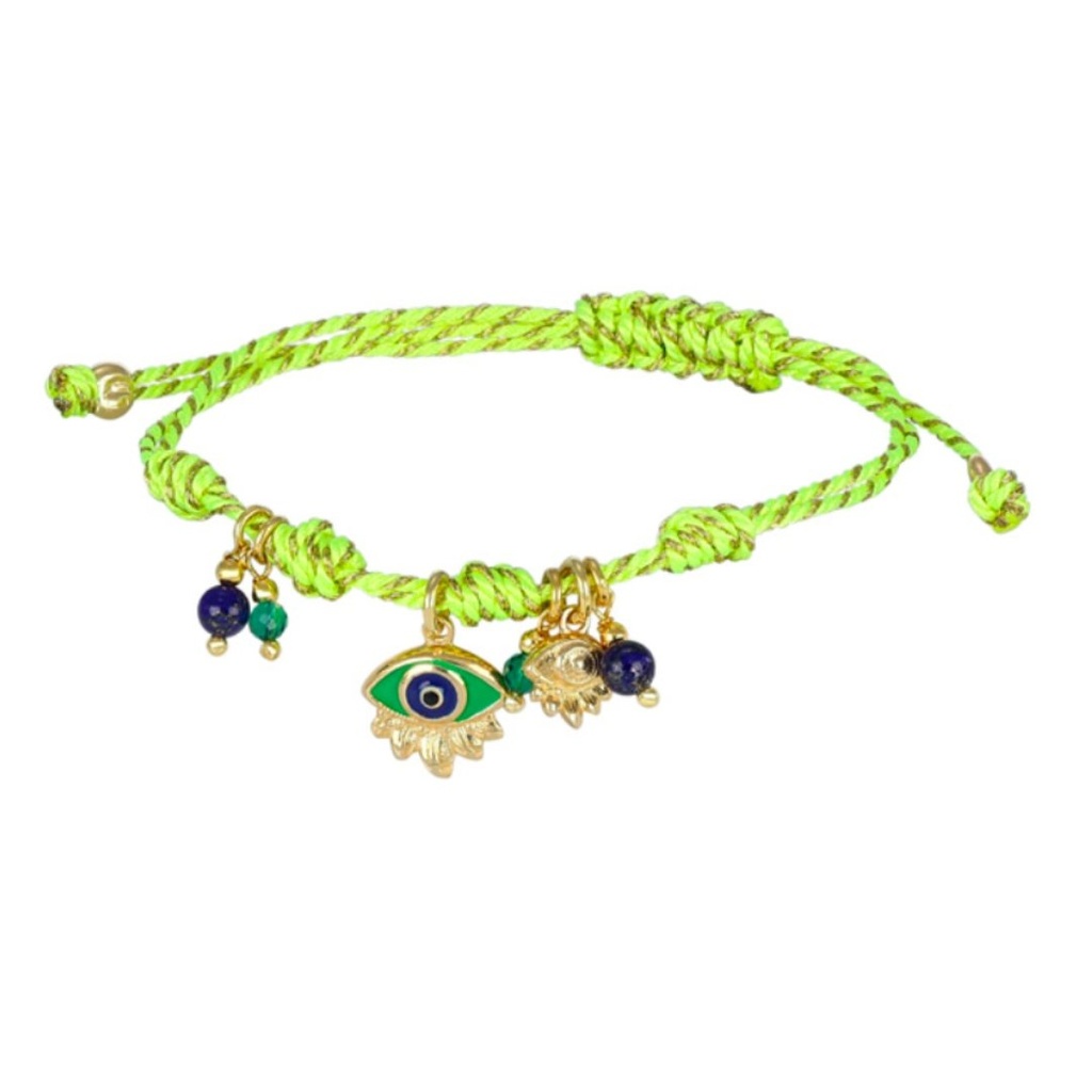 [BARP0653GLG] Bracciale argento charm occhio di Medusa Nivy BARP0653GLG