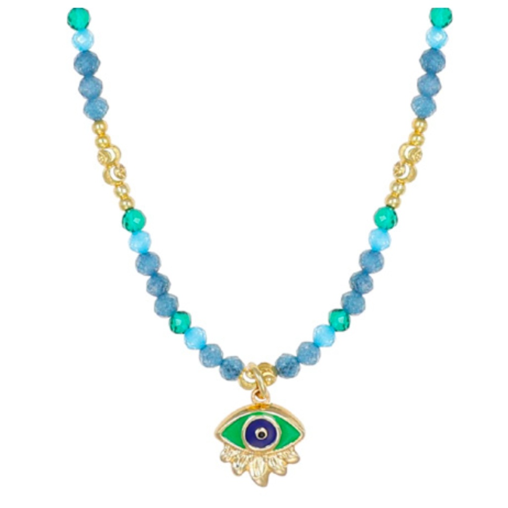 [CARP1025GLG] Collana argento charm occhio di Medusa Nivy CARP1025GLG