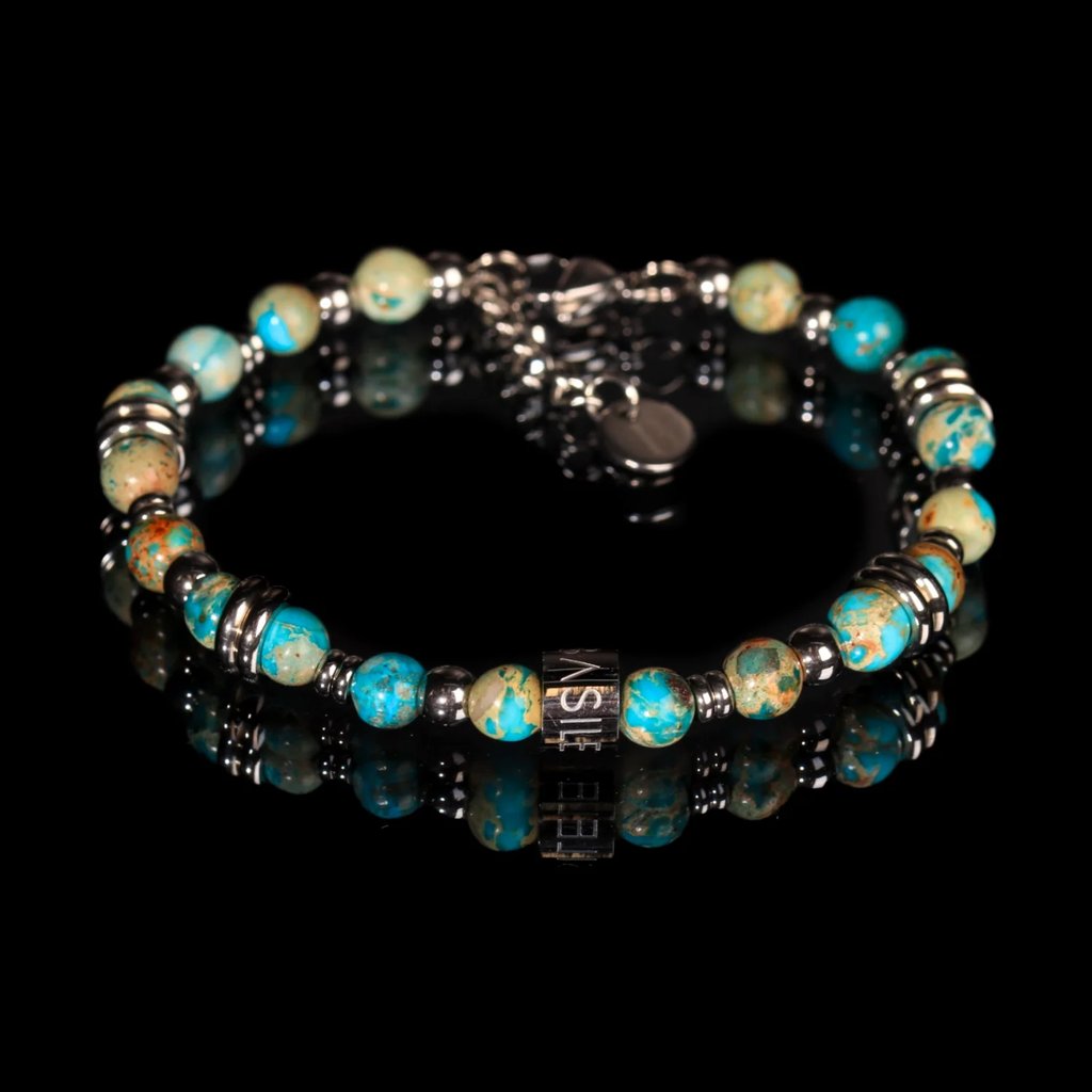 [DIA22] Bracciale Ivan Basile Diaspro imperiale DIA22