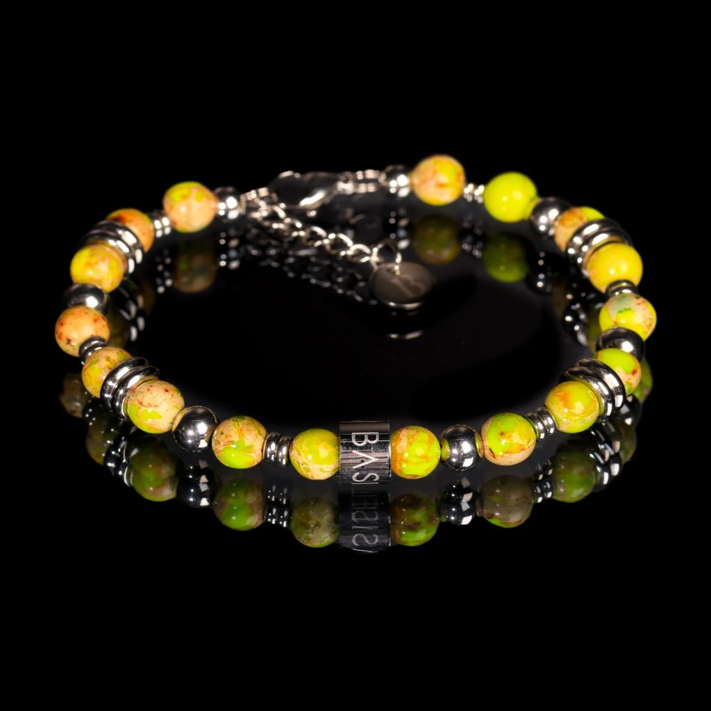 [DIA19] Bracciale Ivan Basile Diaspro imperiale DIA19