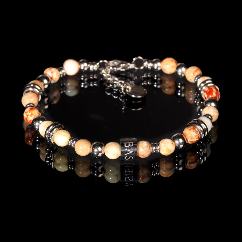 [DIA13] Bracciale Ivan Basile Diaspro imperiale DIA13