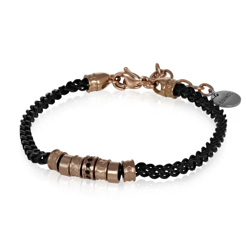 [BACM0897#PB] Bracciale uomo acciaio Thane Goyate