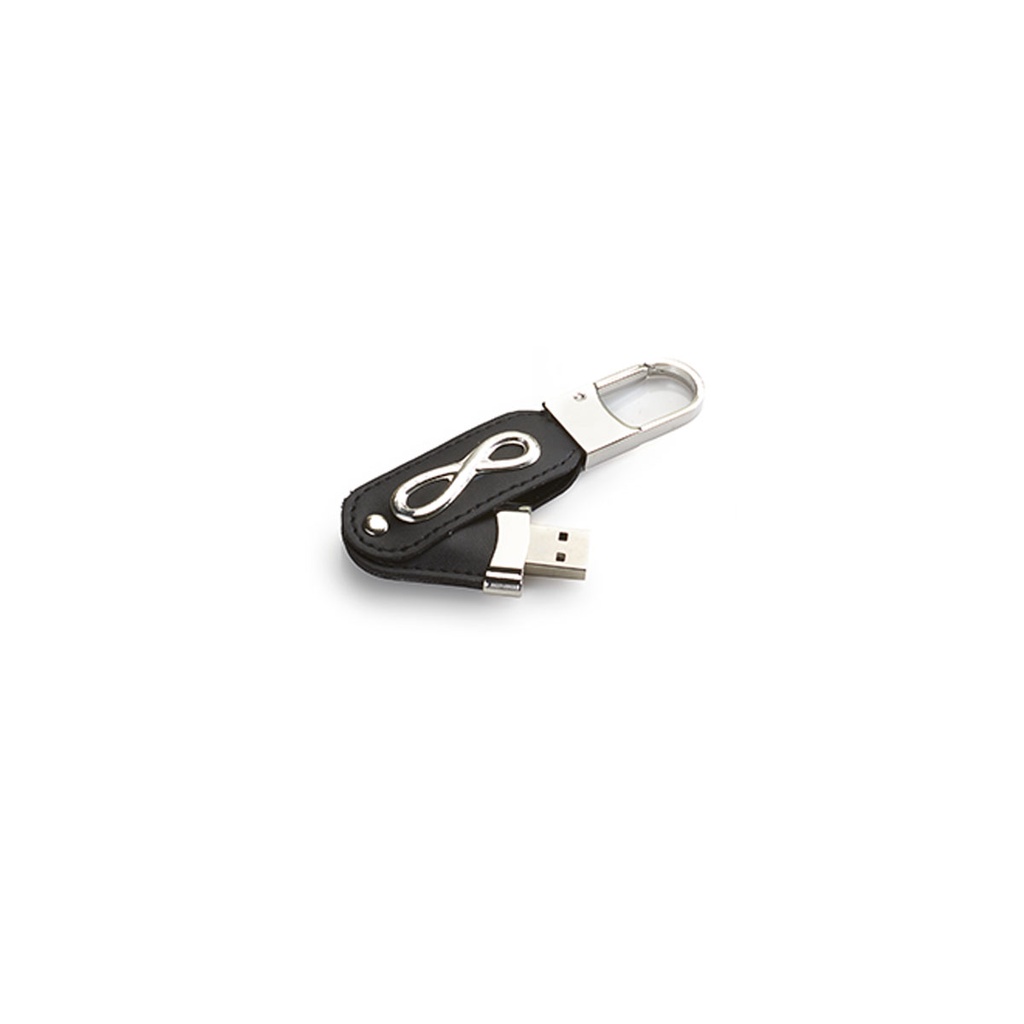 Portachiavi in pelle con penna usb 16gb Acca castellani