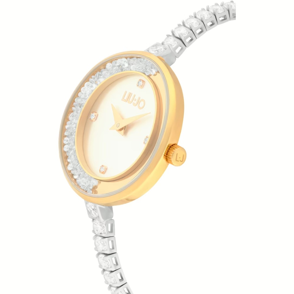 orologio-solo-tempo-donna-liujo-dancing-gala-silver-&-gold-rose-tlj2348 2