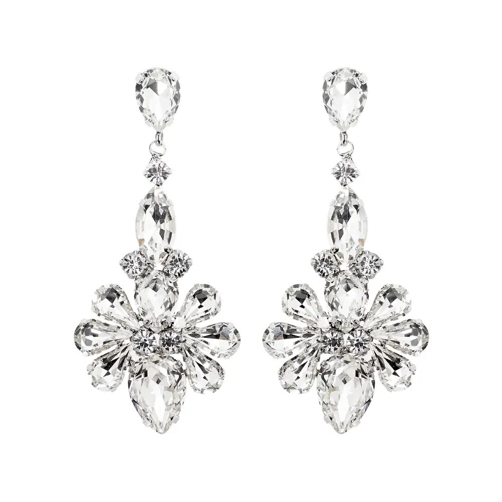 [500833O] Orecchini donna Ottaviani zirconia bianchi 500833O