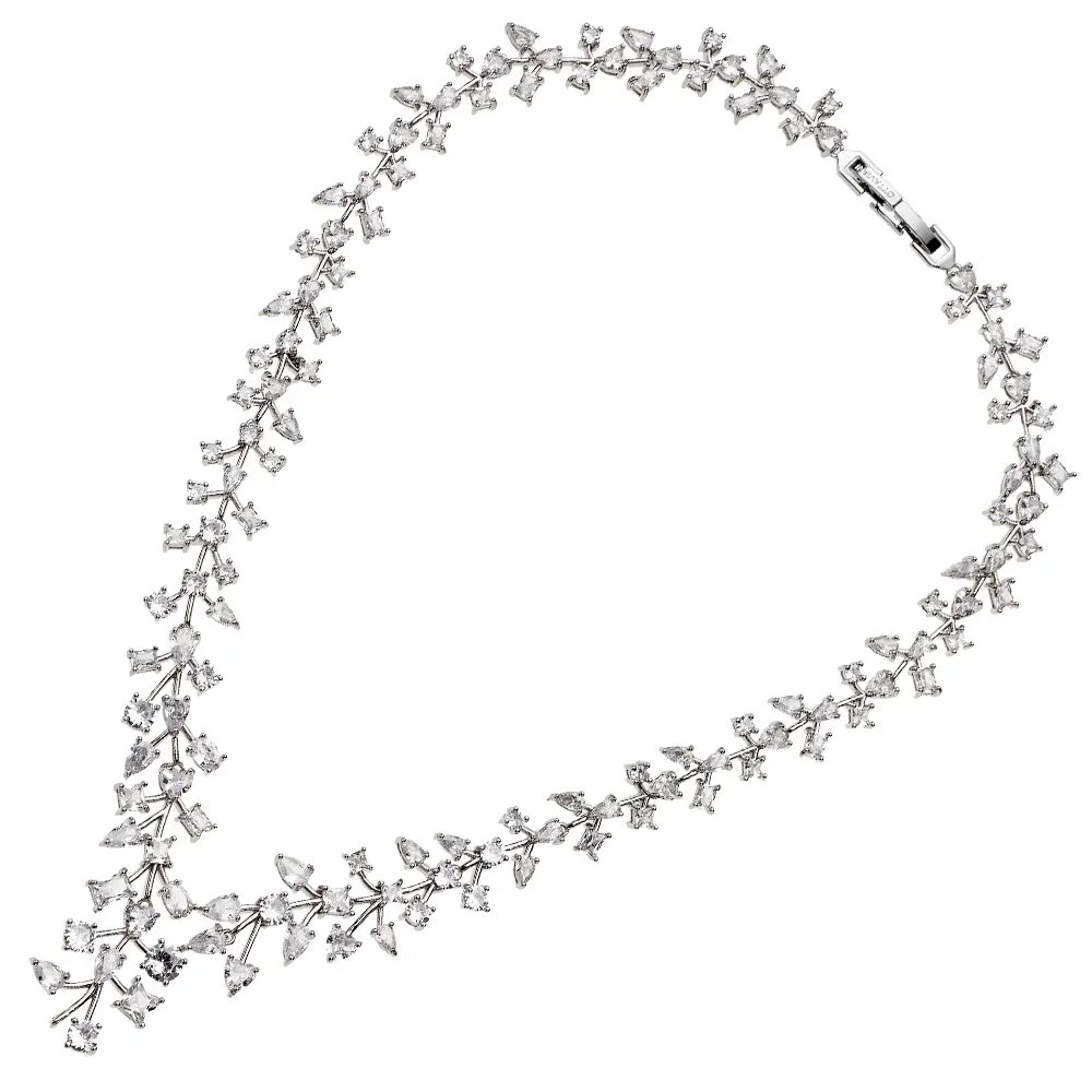 [500786C] Collana donna Ottaviani zirconia bianchi 500786C