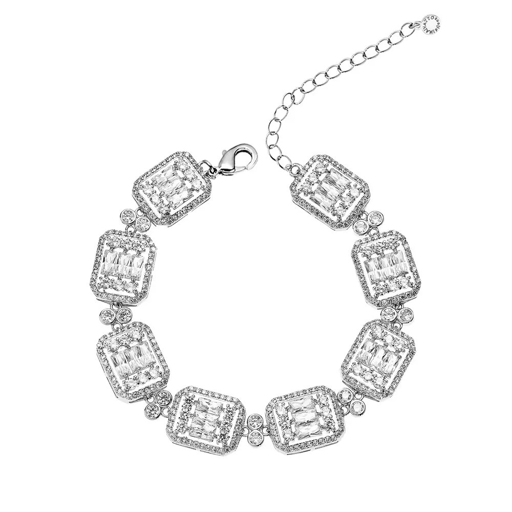 [500698B] Bracciale donna Ottaviani zirconia bianchi 500698B