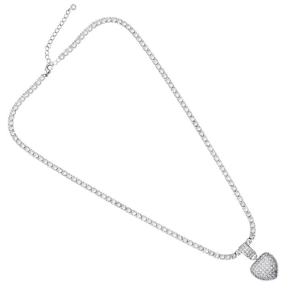 [500766C] Collana donna Ottaviani zirconia bianchi 500766C
