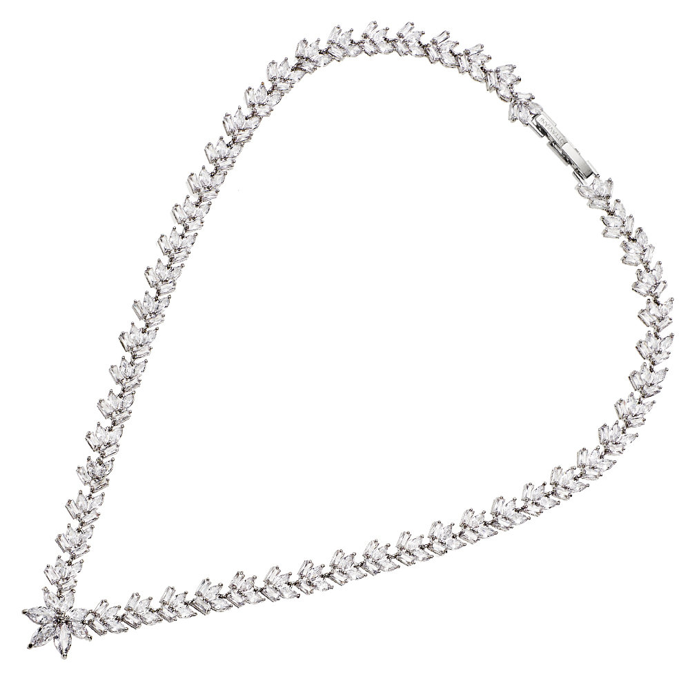 [500784C] Collana donna Ottaviani zirconia bianchi 500784C