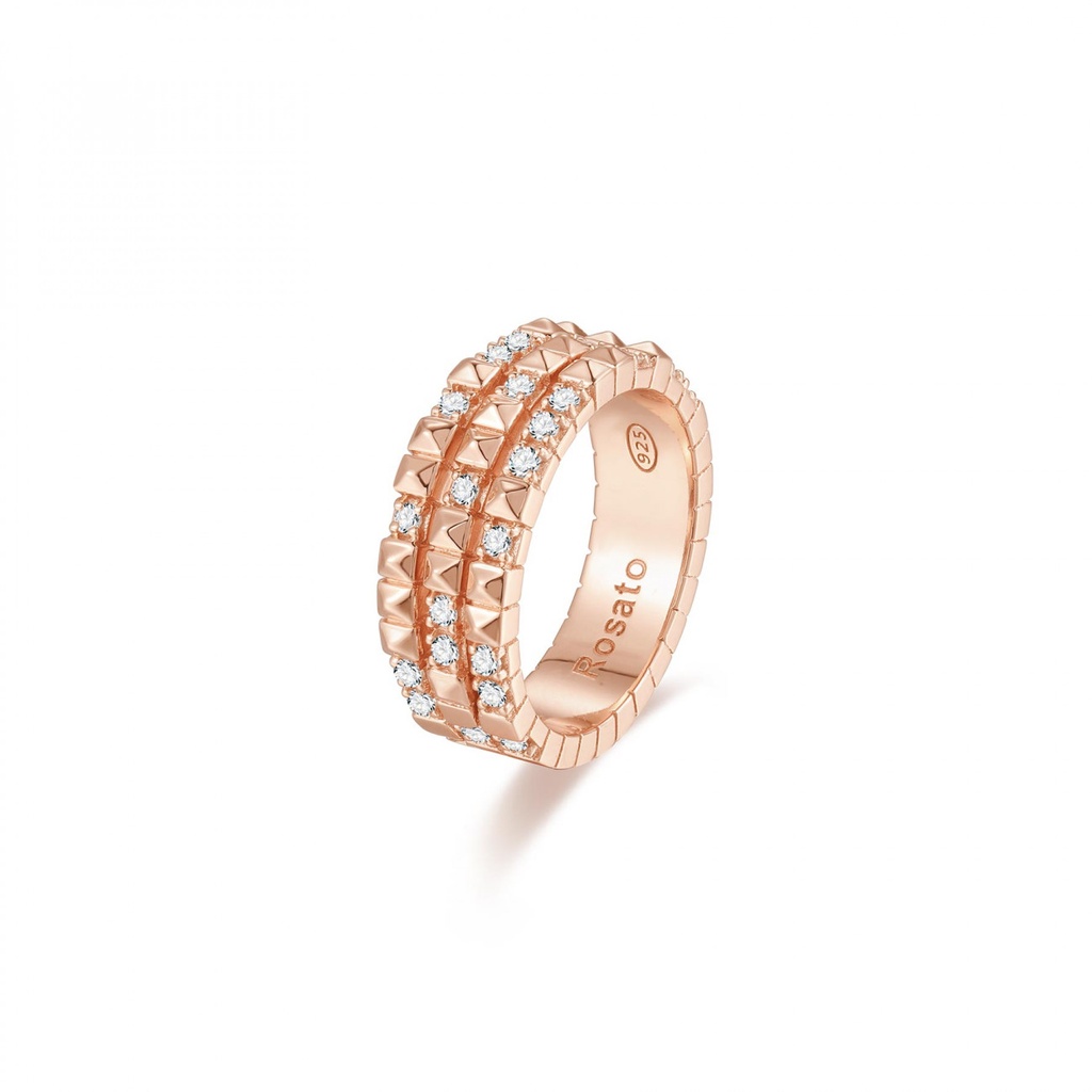 Anello argento donna Rosato Gioielli CUBICA RZA016