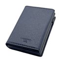 Portafoglio MOERO PRO 4.0 saffiano blue navy zip