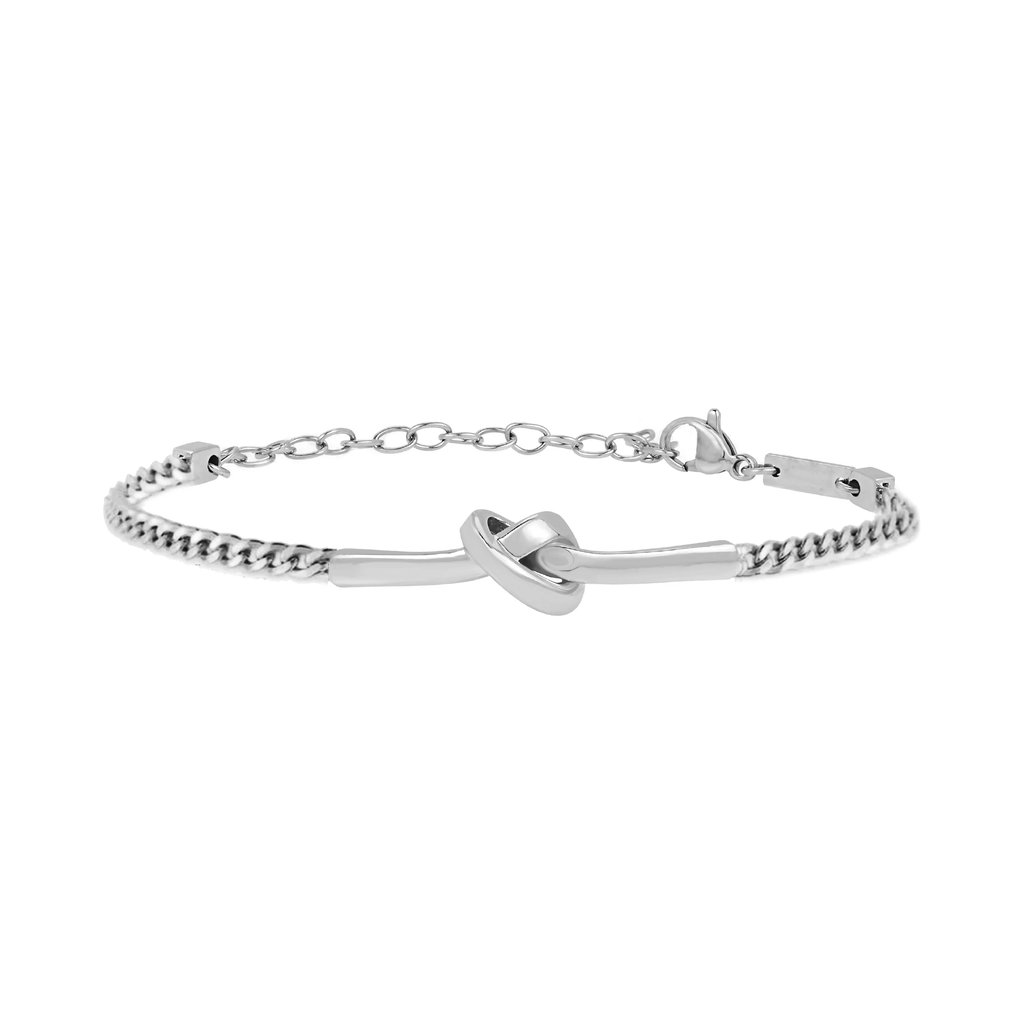 [TJ3339] BREIL B&ME Bracciale semirigido Knot unisex