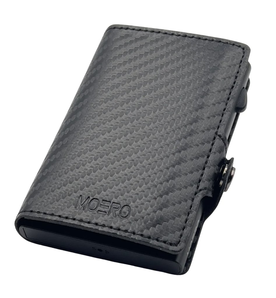 Portafoglio MOERO carbon black 4.0