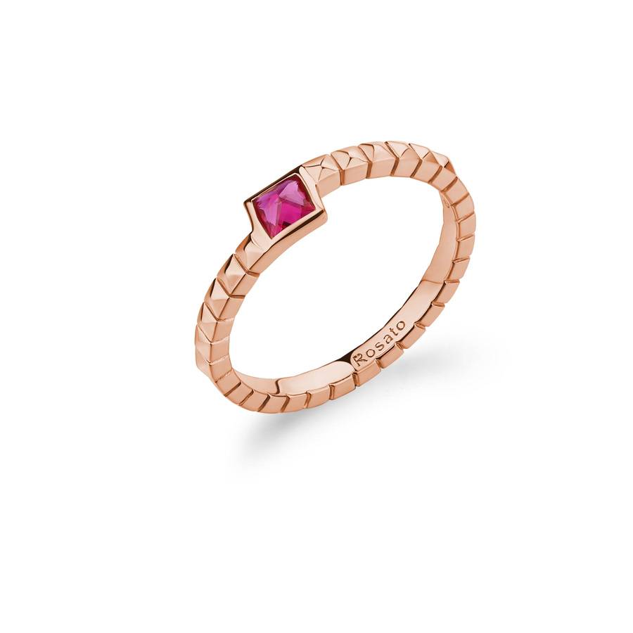 Anello argento donna Rosato Gioielli CUBICA RZCU99