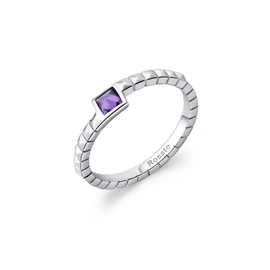 Anello argento donna Rosato Gioielli CUBICA RZCU98