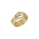 Anello Breil donna my lucky collection Giulia Salemi "TRIO POWER"