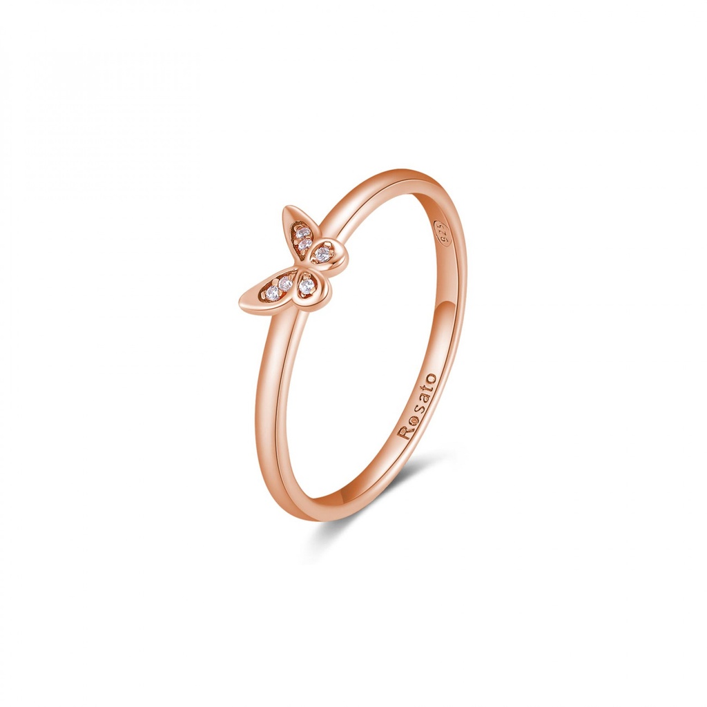 Anello donna Rosato Gioielli Storie FARFALLA RZA024