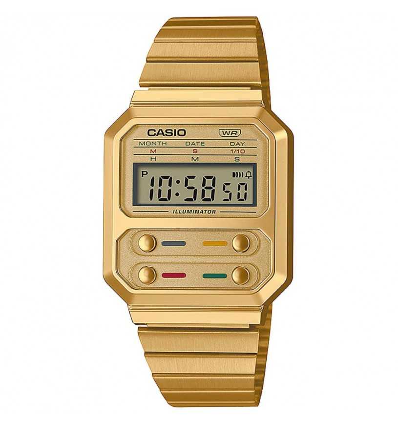 [A100WEG-9AEF] Orologio digitale Casio Vintage unisex A100WEG-9AEF