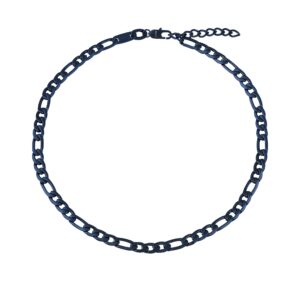 Collana uomo acciaio blu Breil Range