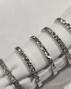 Fedina in argento 925 unisex "infinito"