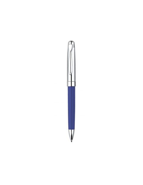 penna blu cromata personalizzabile con nome logo dedica tag spotify