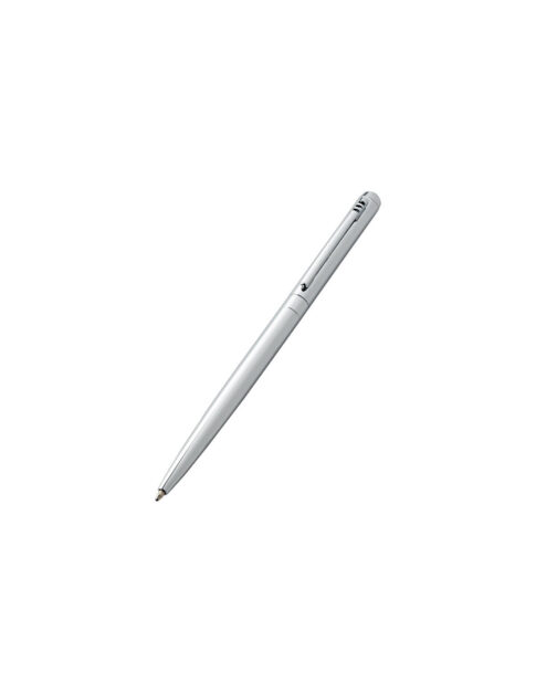 penna sottile cromata personalizzata con nome logo dedica tag spotify