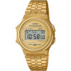 Orologio digitale Casio Vintage rotondo unisex A171WEG-9AEF