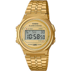 Orologio digitale Casio Vintage rotondo unisex A171WEG-9AEF