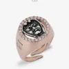 Anello fascione donna argento rosè Magna Grecia MGK4075V