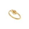 BREIL B&ME Anello donna Knot dorato