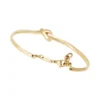 BREIL B&ME Bracciale rigido donna Knot dorato